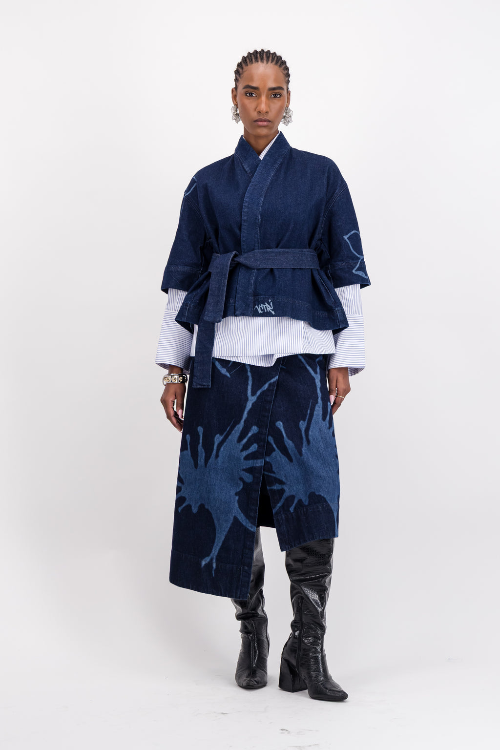 Lily wrap skirt.
