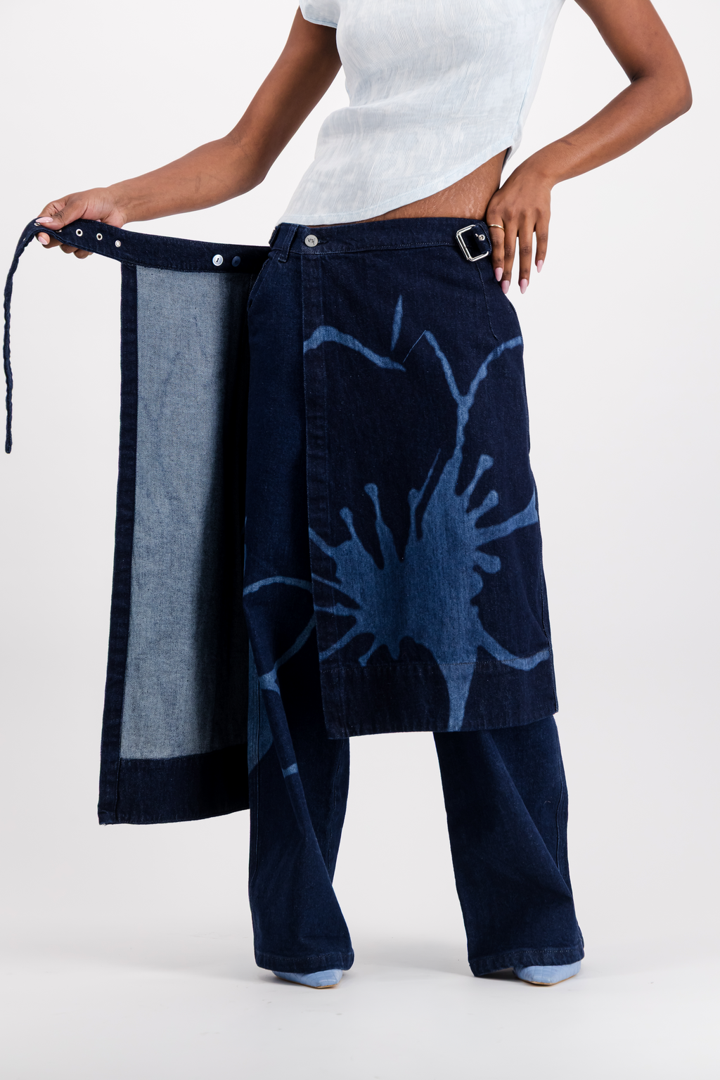 Lily wrap skirt.