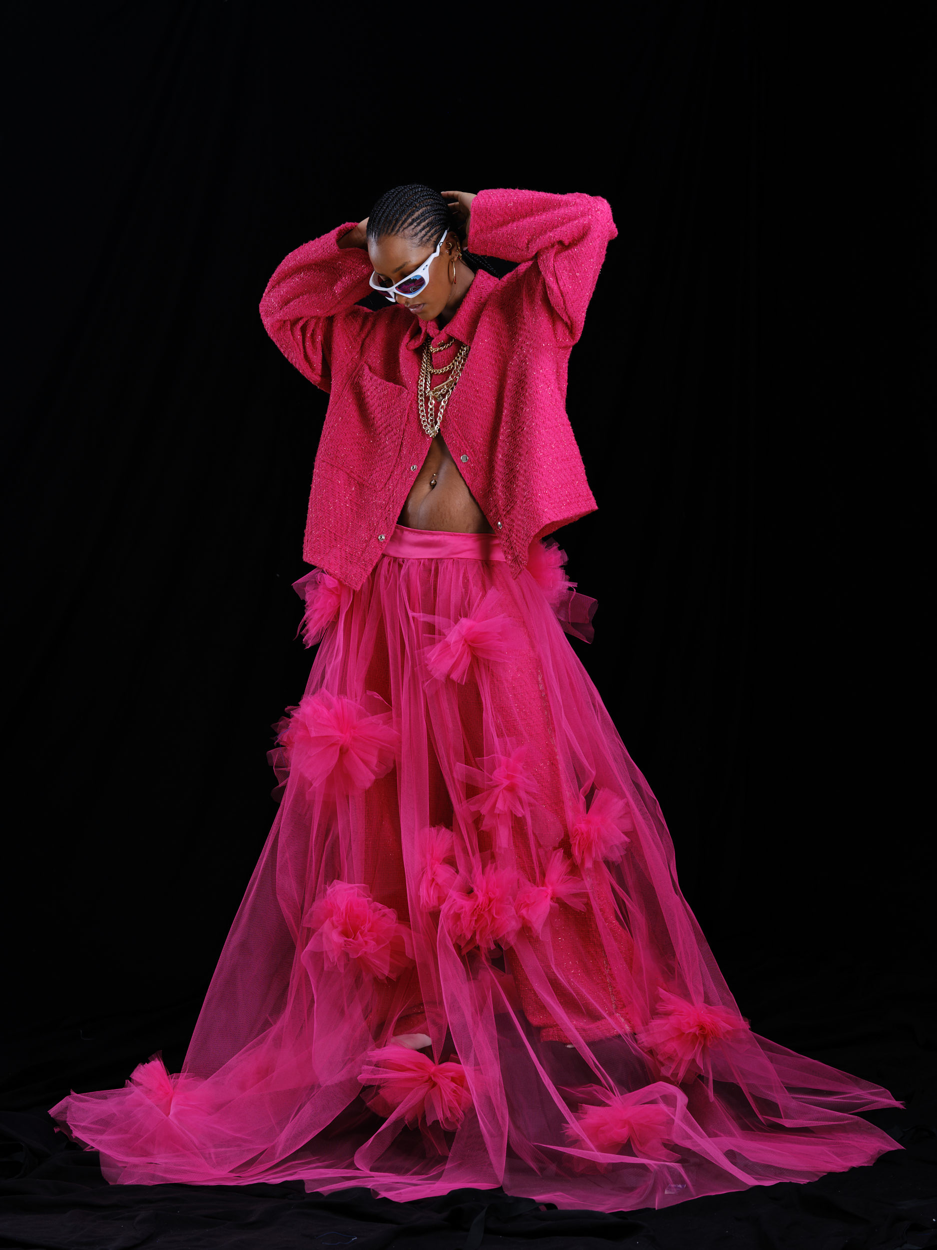 GLACE TULLE SKIRT