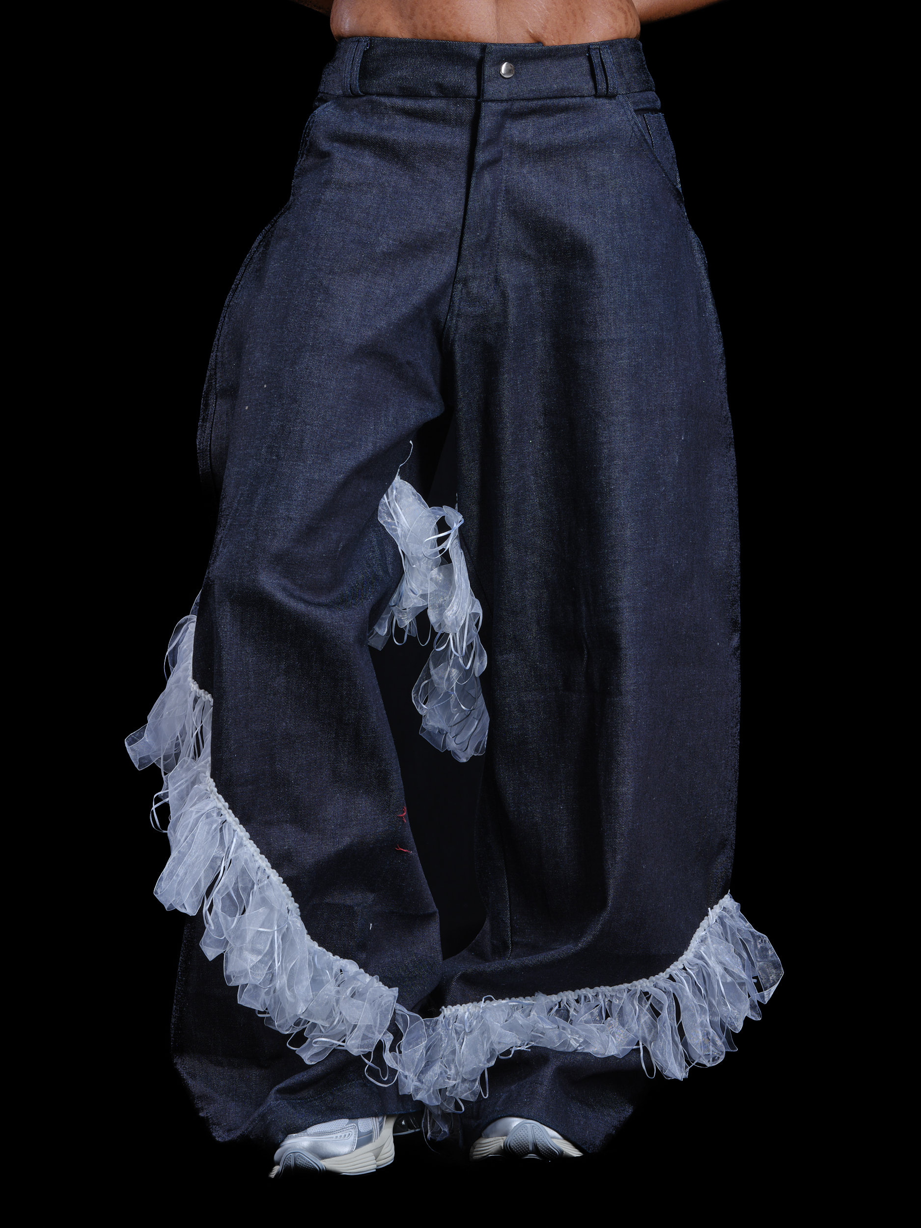 LYRA FRILL DENIMS - Image 3